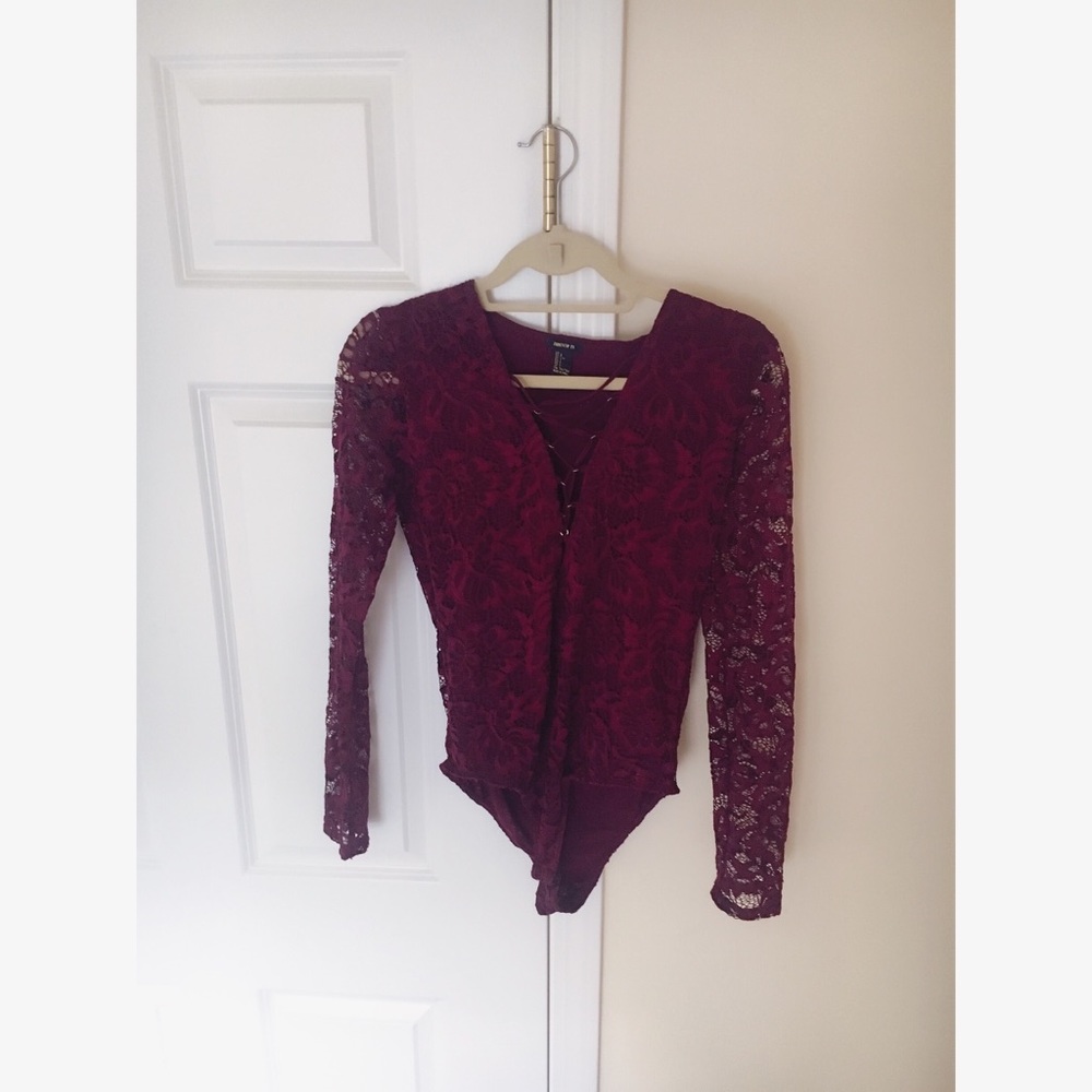 Forever 21. Size Large. Lace Body Suit